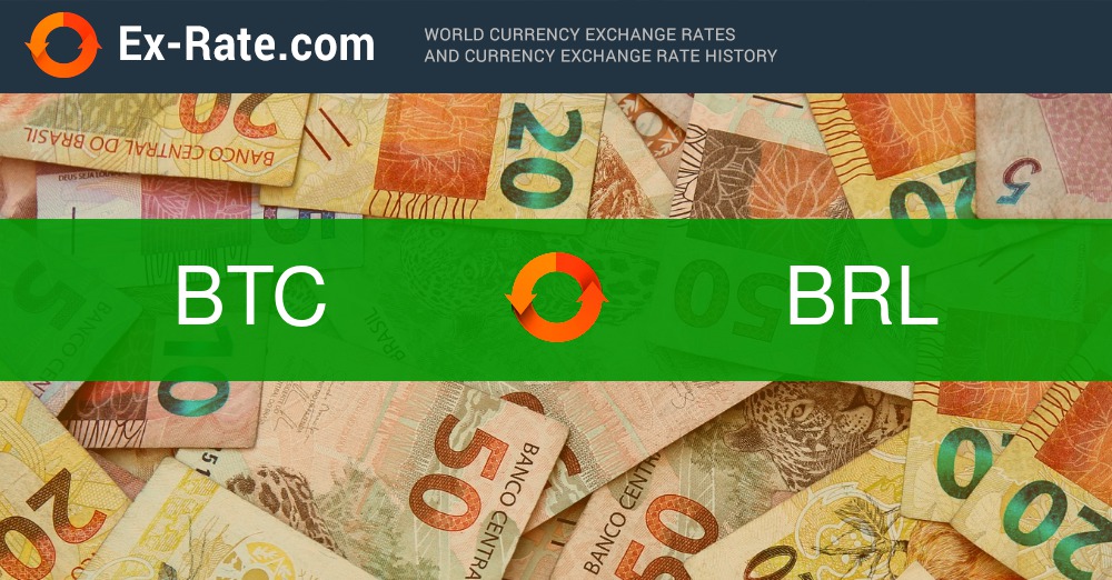 -1 Bitcoins to Brazil Reals. Convert: BTC in BRL [Currency Matrix]