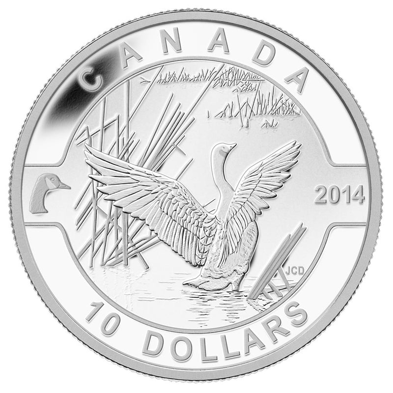 $10 O Canada: Orca - Pure Silver Coin