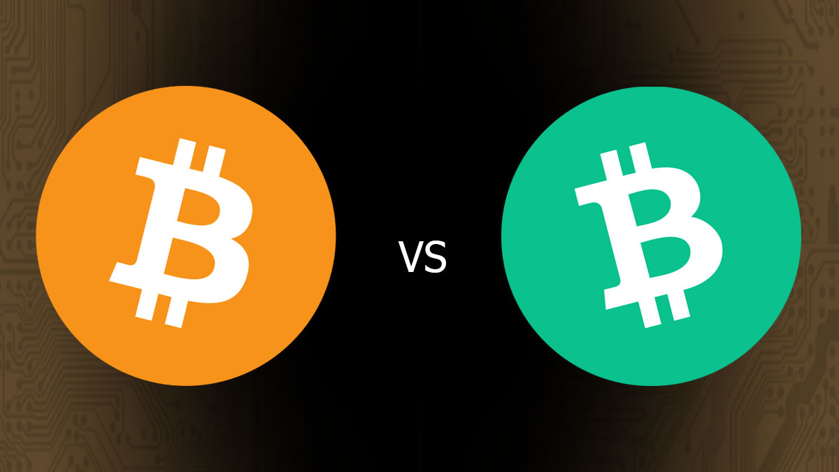 Bitcoin Vs Bitcoin Cash Comparison - BTC/BCH Cryptocurrency Comparison Charts - 1 day