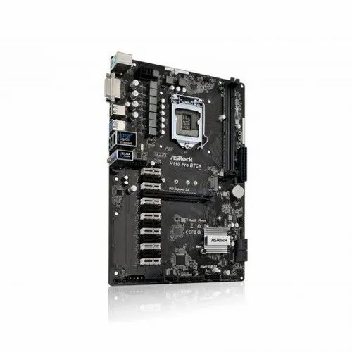 ASRockMine With ASRock H Pro BTC+ Supports up to 13 GPU Mining