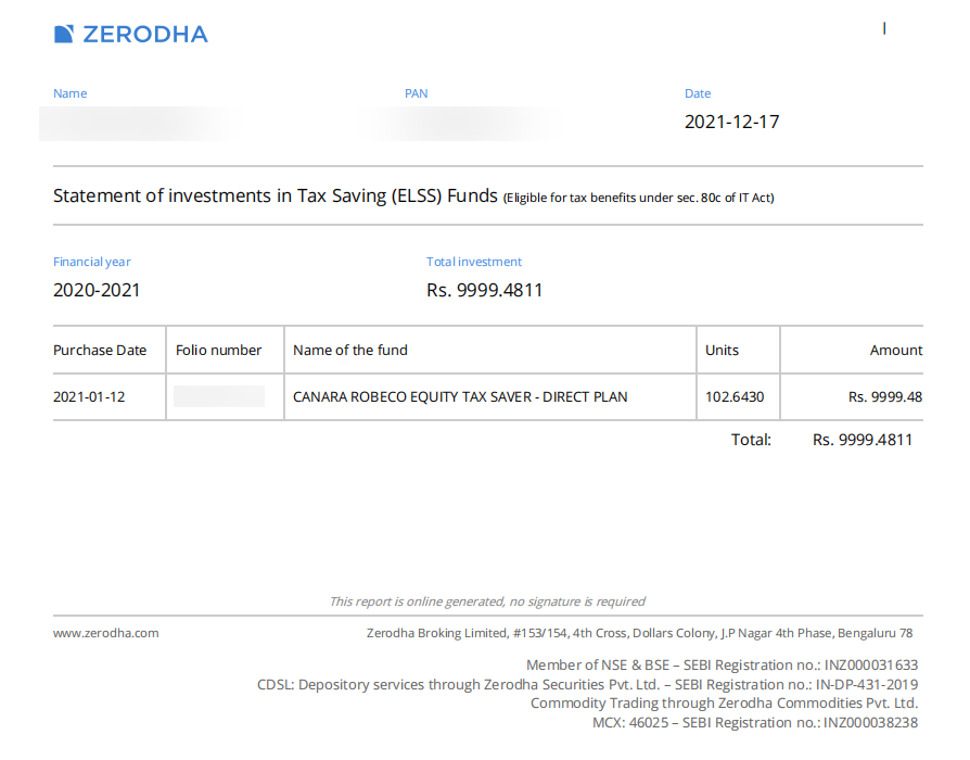 Zerodha Coin - Mutual funds for Android - Download | Bazaar