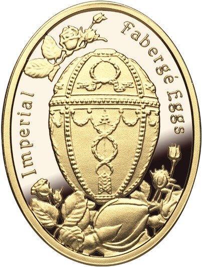 5 dollars - Moscow Kremlin Egg, Niue - Coin value - ecobt.ru