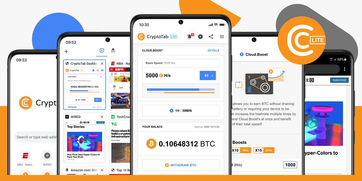 CryptoTab Browser—world's first mining browser APK Download - Free - 9Apps