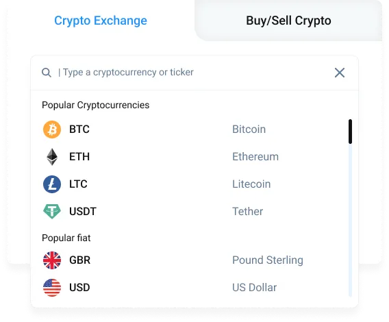 Exchange BTC to USDT | Ledger