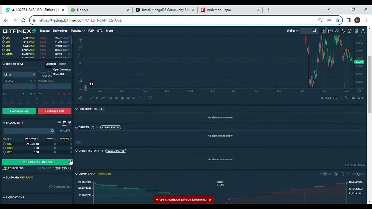 BFH - Web-Frontend for Bitcoin-Trading Bot