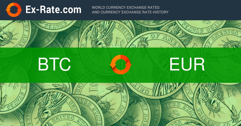 BTC to EUR Exchange Rate - Bitcoin to Euro