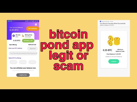 BITCOIN POND MINING APP