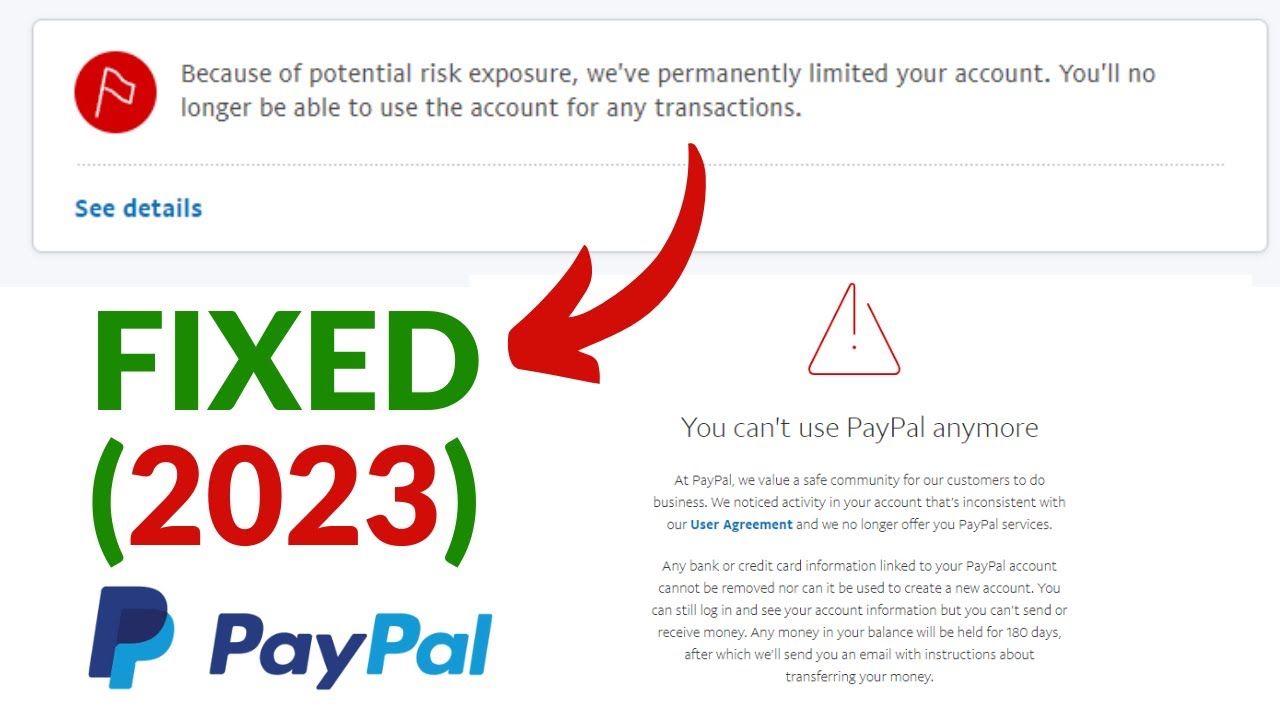 How do I remove a limitation from my account? | PayPal CA
