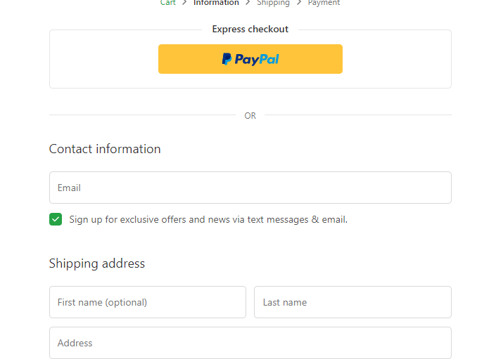 Website Paypal Express Checkout Payment Acquirer | Odoo Apps Store