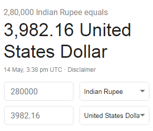 convert 25 lakhs to usd INR USD - Indian Rupee To US Dollar Currency Exchange