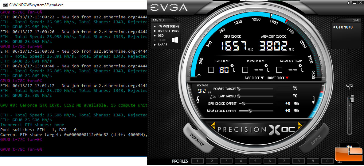 Anyone Mining with GTX 8GB FTW Hyrbirds? - EVGA Forums