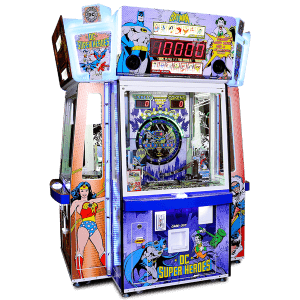 VIDEO: Avengers Coin Pusher: Game Features Arcade Game - Andamiro USA
