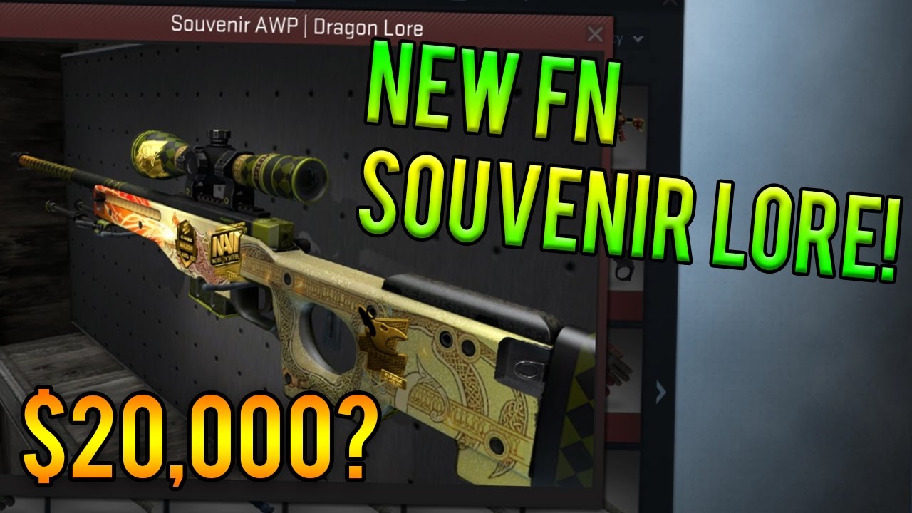 Souvenir AWP | Dragon Lore (Factory New) CS:GO | Buy, Sell On Market CS:GO