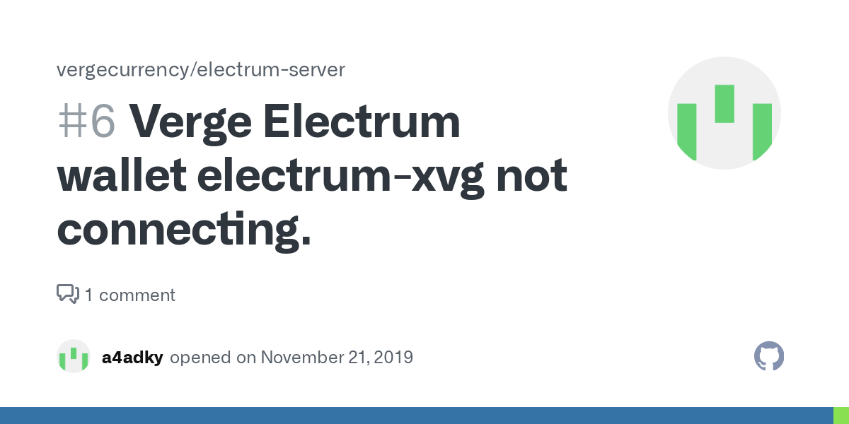 Can't connect using Tor Electrum wallet · Issue #35 · vergecurrency/electrum-xvg-tor · GitHub