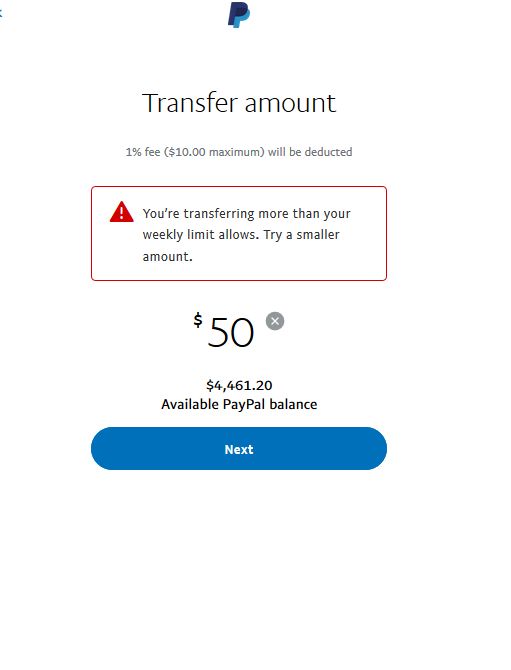 PayPal: rate limit reached - Payment and Activation - ED Forums