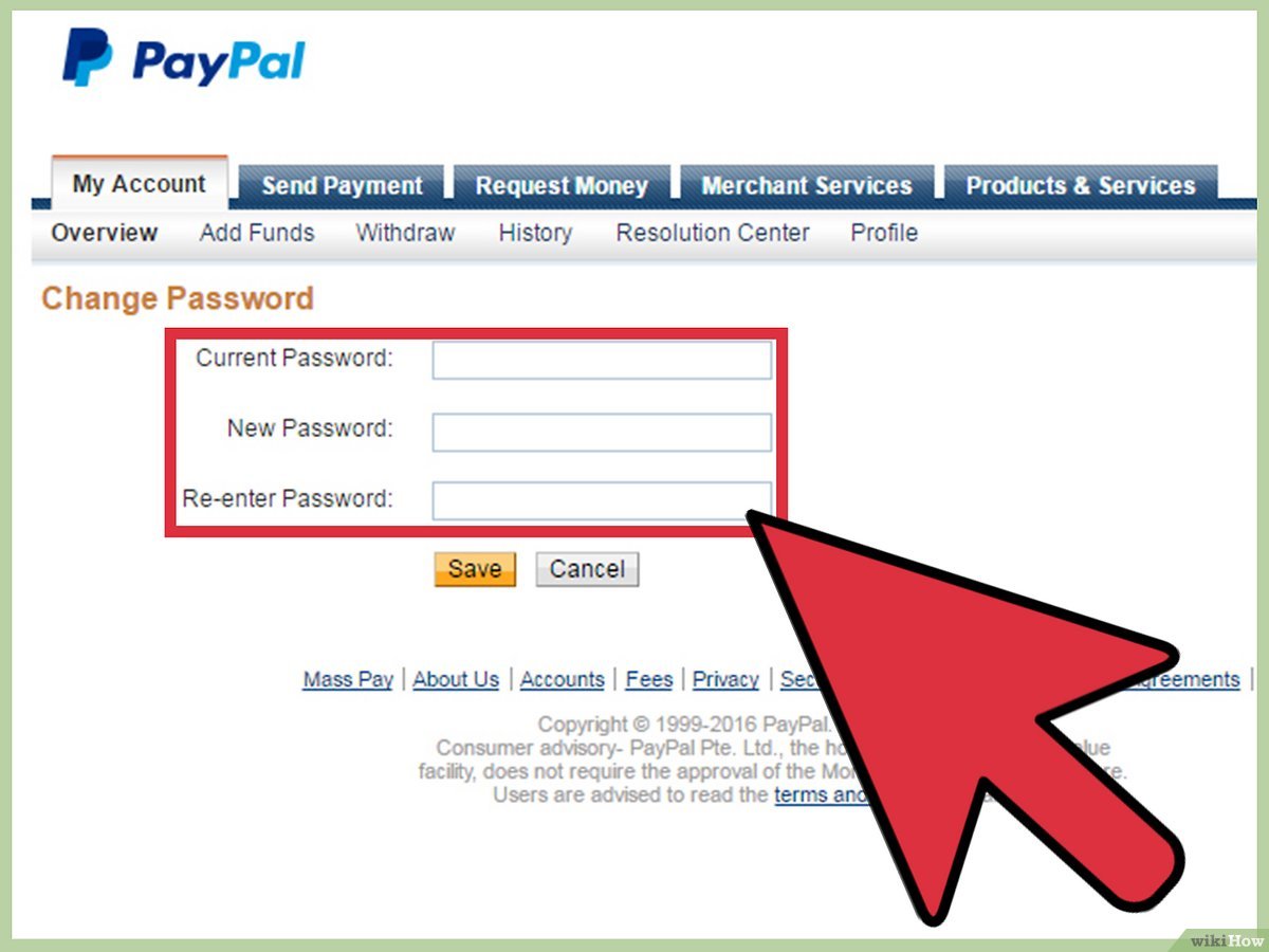How do I change my password and security questions? | PayPal US
