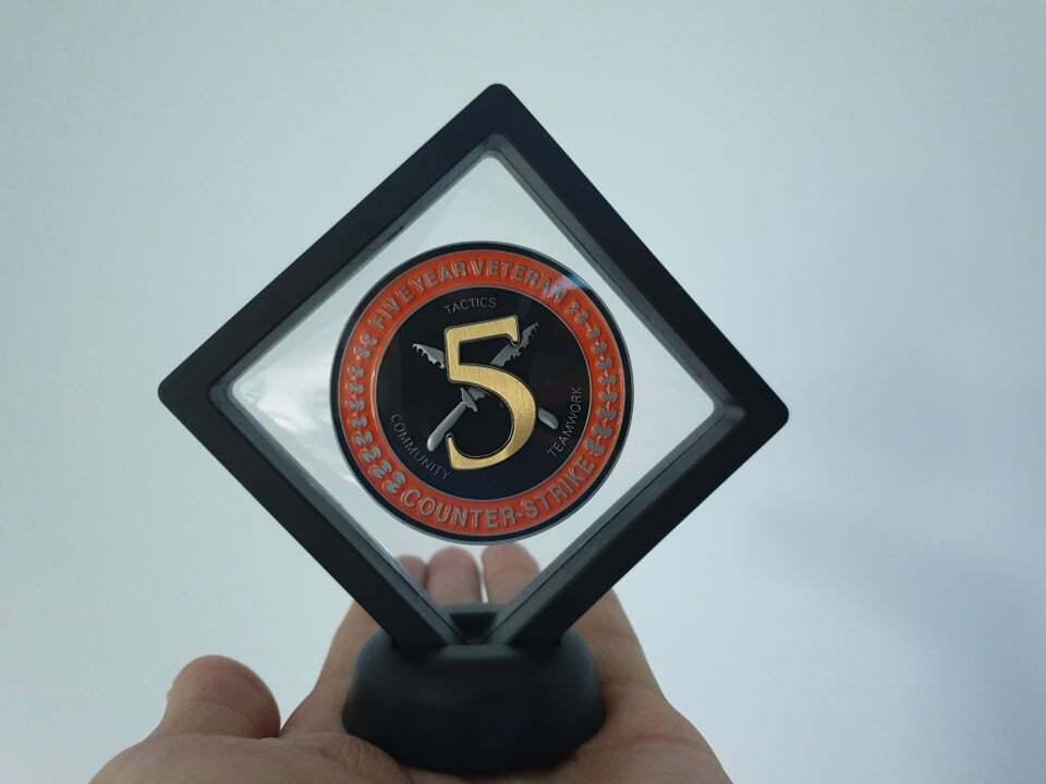 CS:GO Five Year Veteran Coin - Download Free 3D model by Nikstoun69 [aafb] - Sketchfab