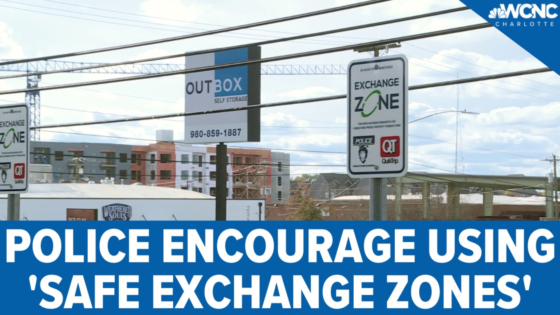 ‘Safe Exchange Zones’ available when meeting in person for online purchases