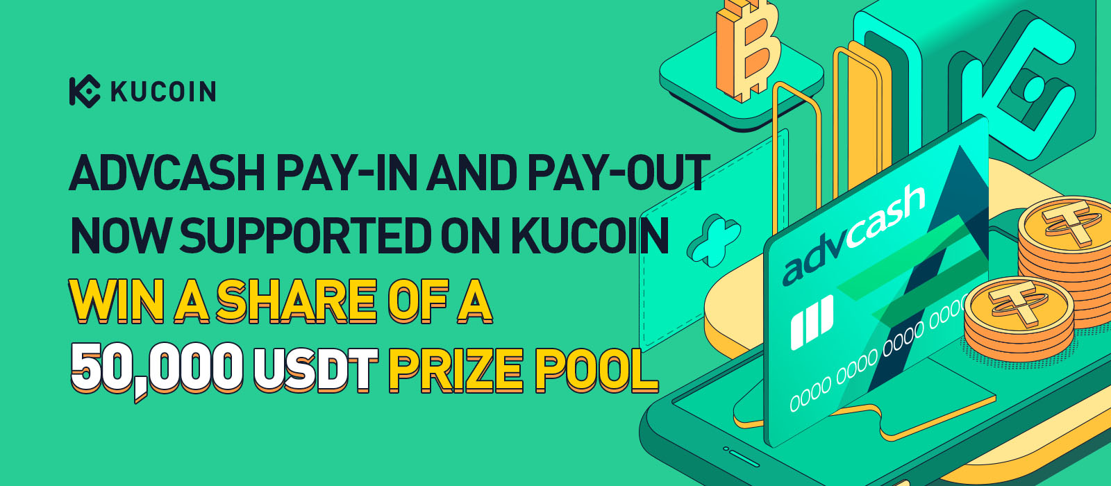 KuCoin Adds PIX&TED Capitual & Advcash Services for Users!