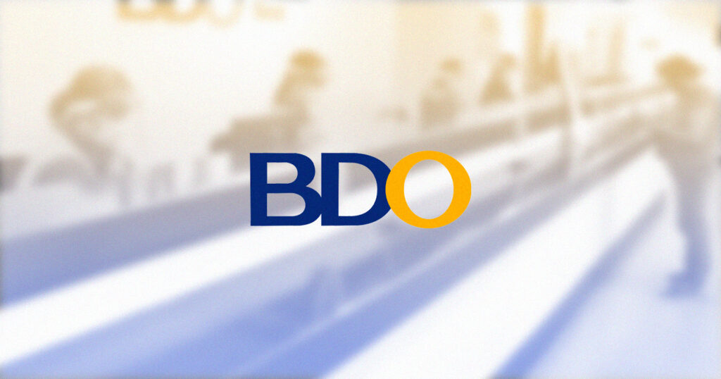 BDO Unibank Inc, BDO:PHS forecasts - ecobt.ru