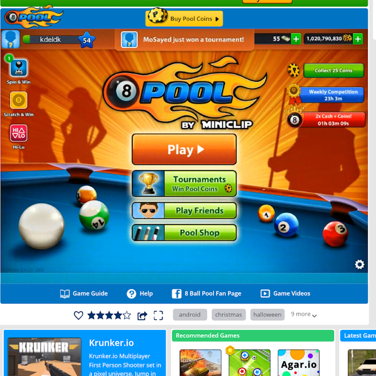 8 Ball Pool Accounts for Sale | Csgosmurfkings