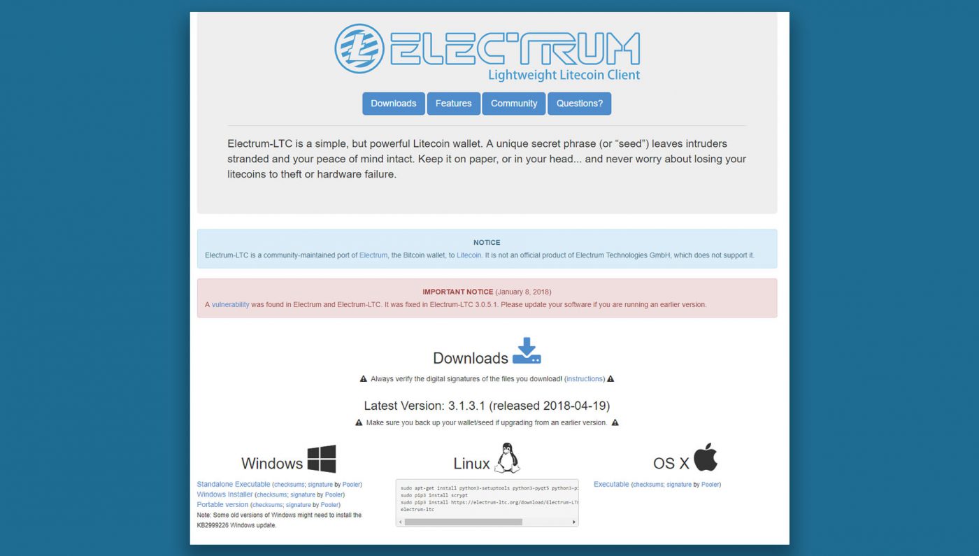 Electrum LTC Wallet – Review, Fees & Cryptos () | Cryptowisser