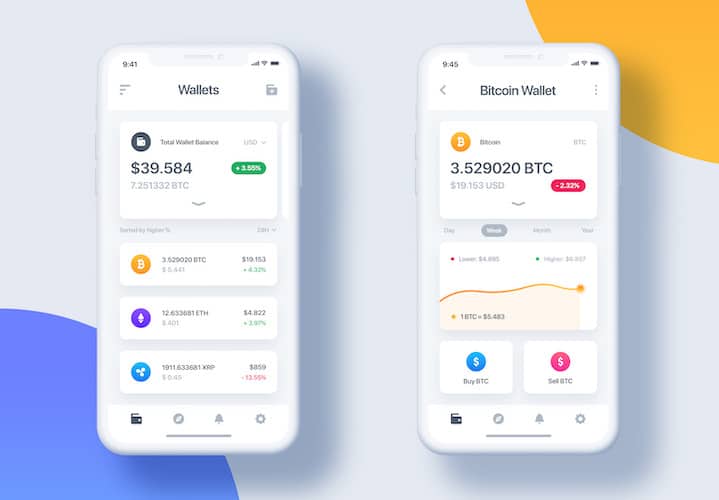 How to build an app like Exodus cryptocurrency wallet?