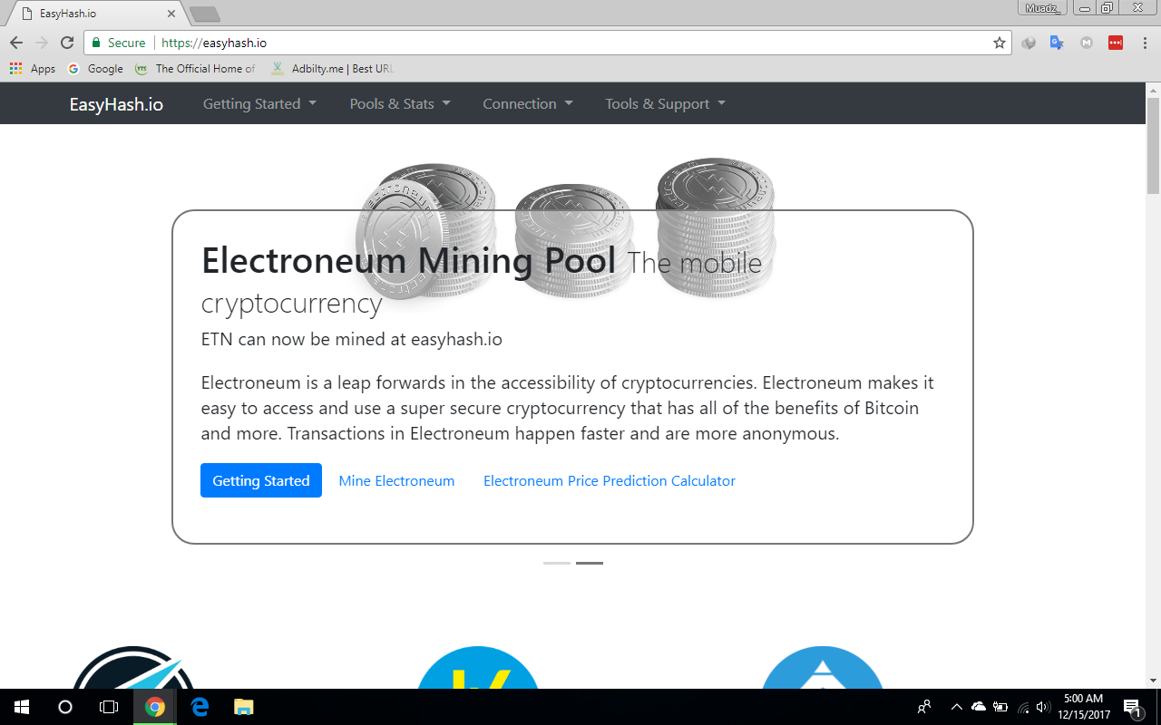 ETN Classic (ETNC) mining calculator - solo vs pool profitability | CryptUnit