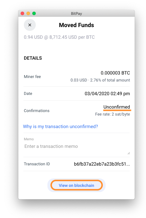 How to locate transaction hash : HitBTC