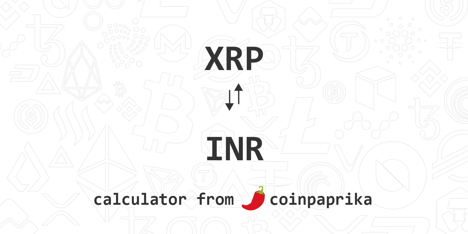 Convert RIPPLE to Indian Rupees | 1 XRP to INR – BuyUcoin