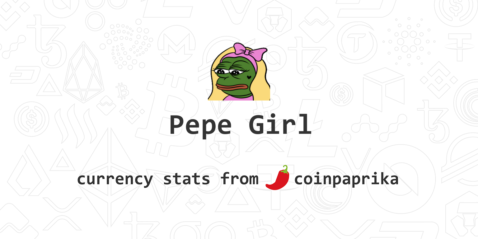 Pepe Girl – The ultimate meme coin