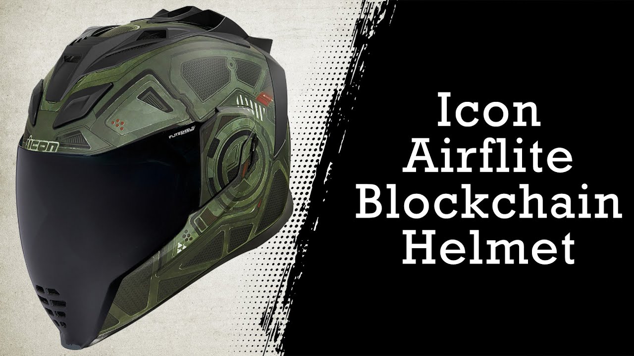 Icon Airflite Blockchain Helmet - MC Powersports