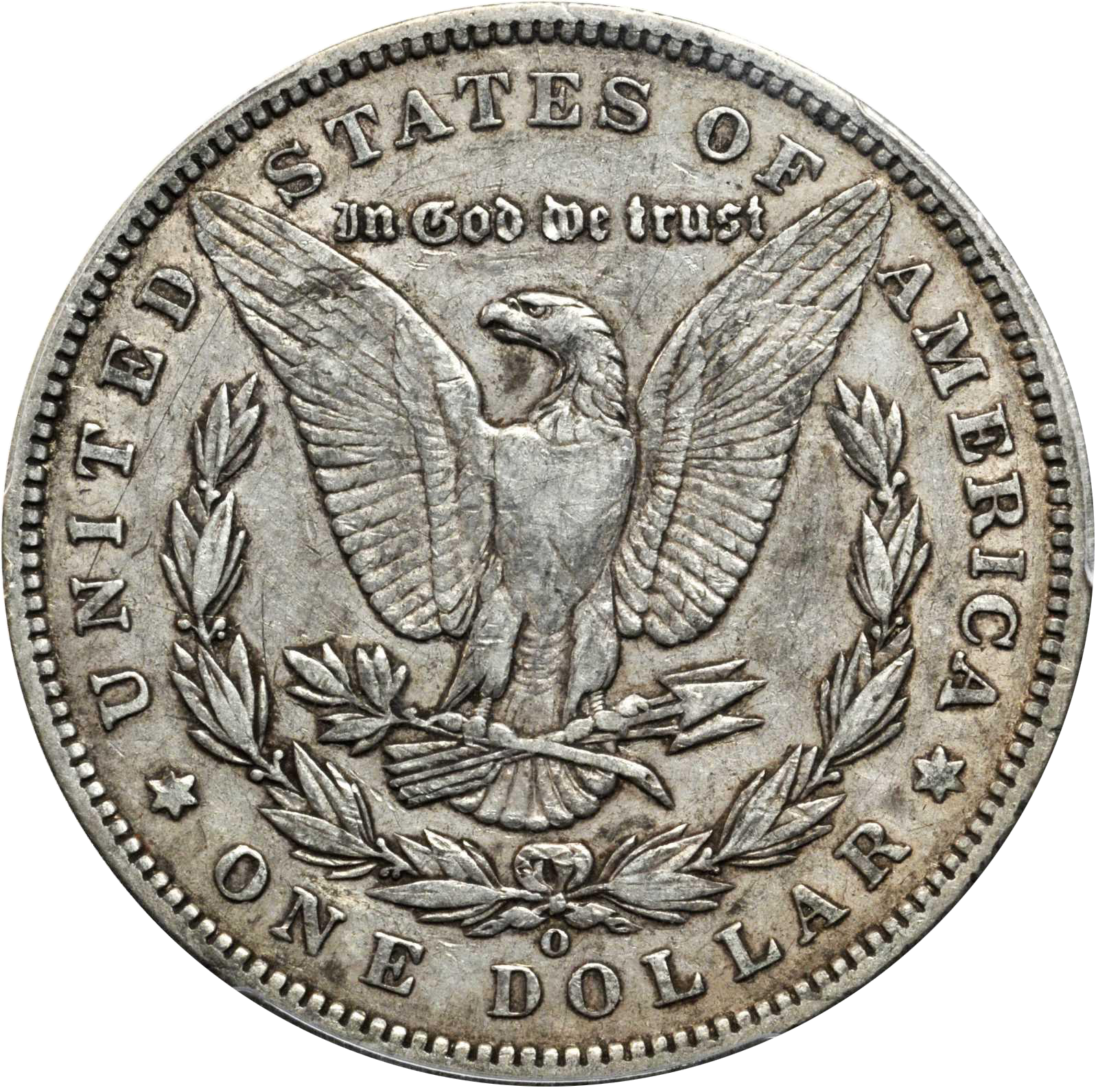 O Silver Morgan Dollar NGC MS65