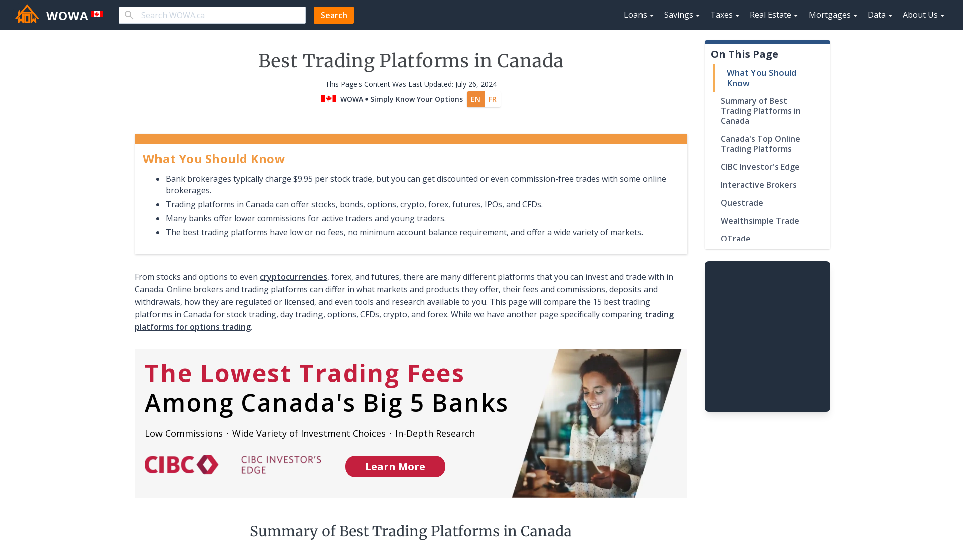 Free Trading: The 4 Best Zero-Commission Brokers in Canada