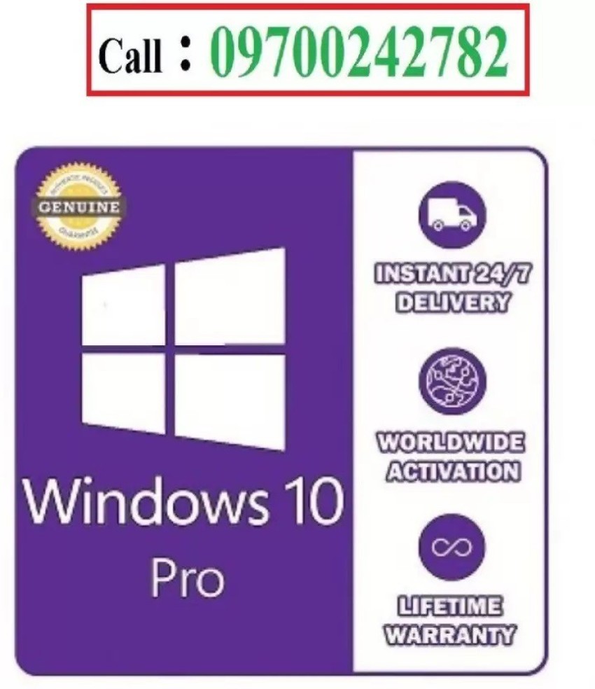 Windows 10 Home Lifetime Key / License - Delta Keys India