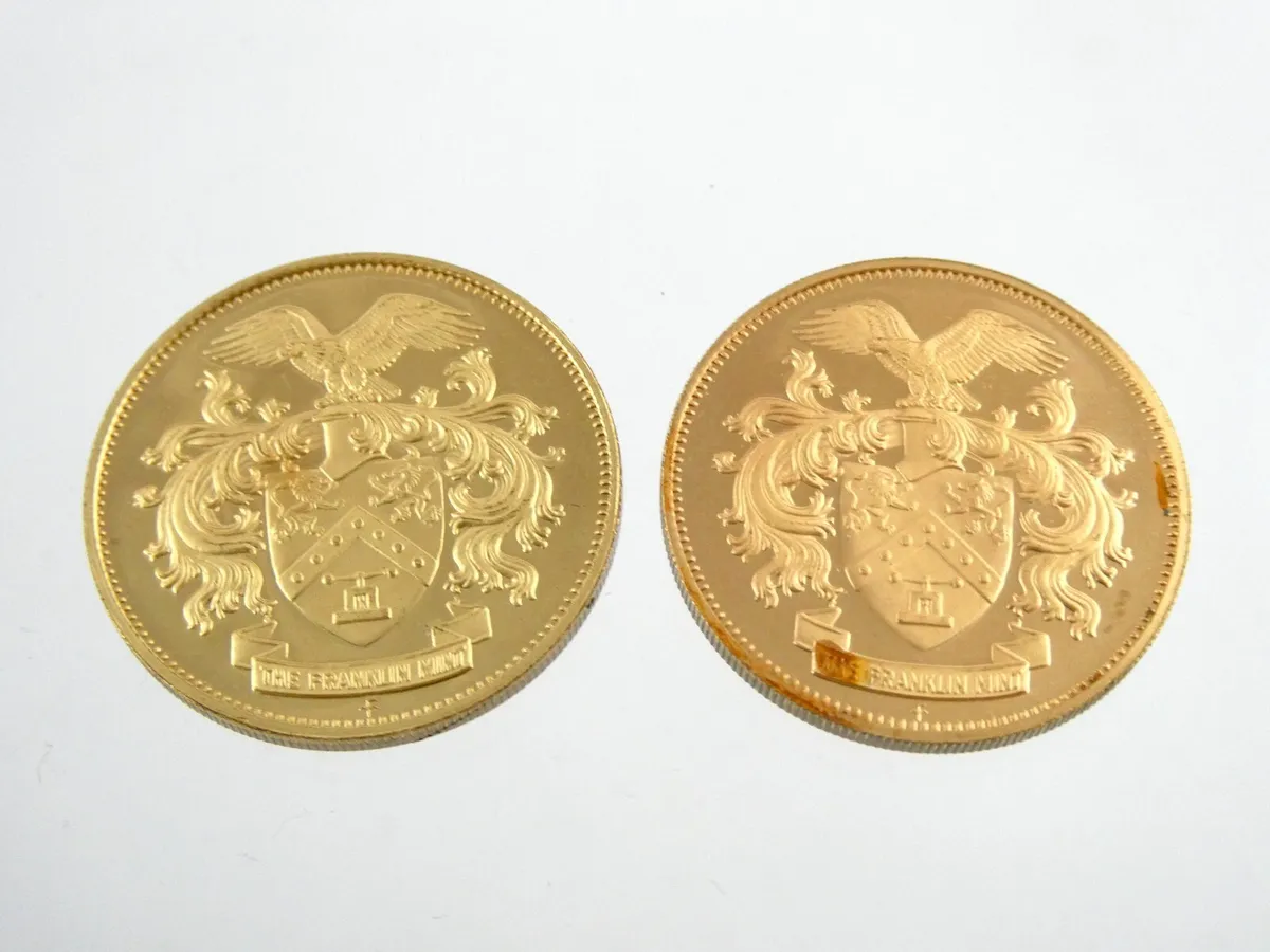 The Franklin Mint Collectibles Value Guide | Tokens - Coins - Medals Part I