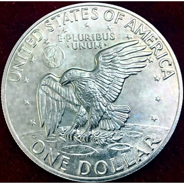 1 dollar - Eisenhower Dollar, USA - Coin value - ecobt.ru