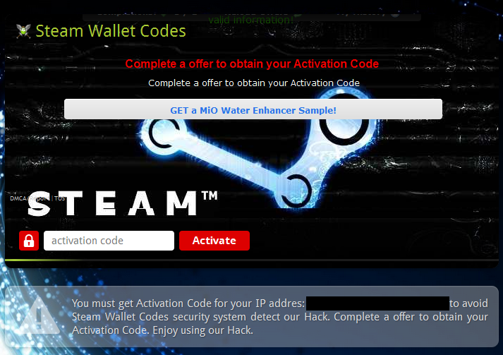 Steam wallet hack | Details