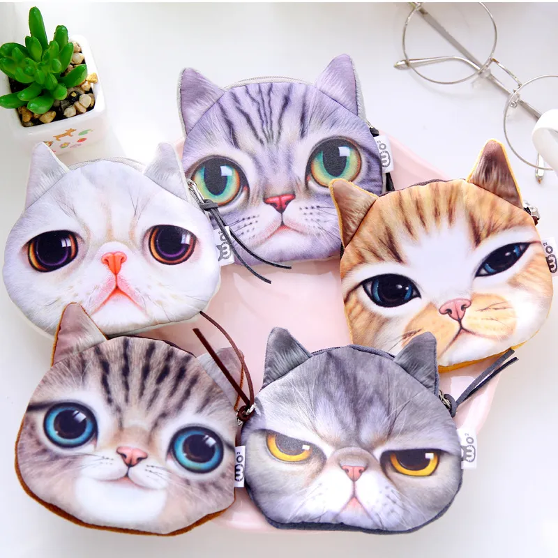 Cat Coin Purse Handcrafted with leather