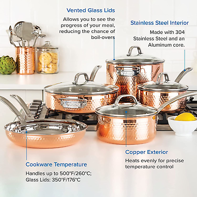 7 Best Copper Cookware to Buy in - Copper Cookware Sets and Brands