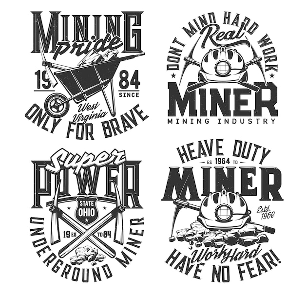 Coal Mining T-Shirts for Sale - Pixels