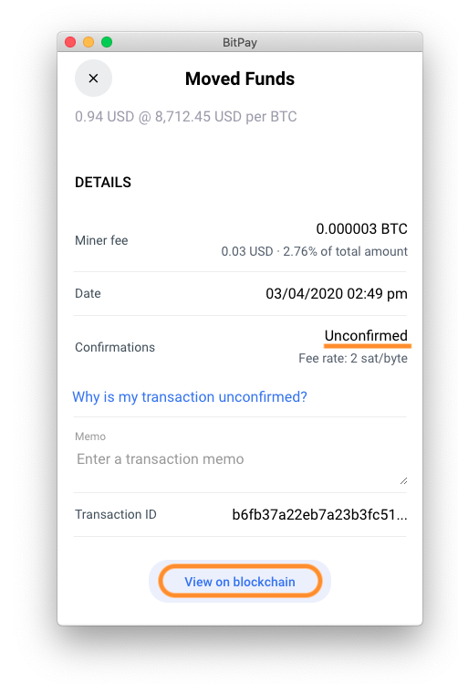 What is transaction TX ID?
