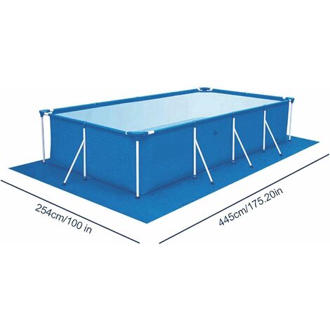 Bottom protective blanket - Green floor protector - 9 units. 81x81 cm - Gre Pools