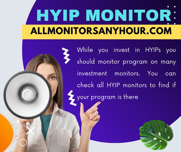 HYIP monitor - Check the best HYIPs on all HYIP monitors