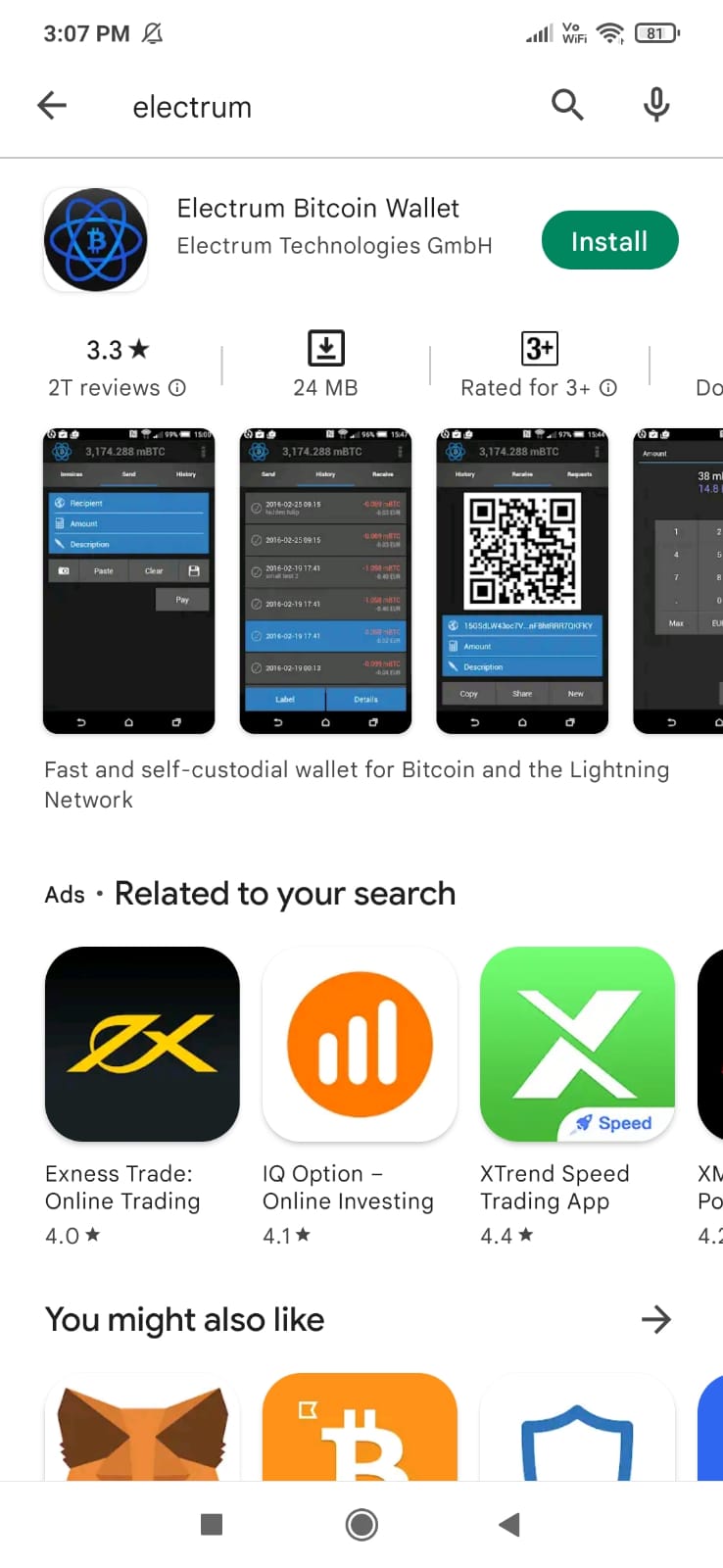 Creating a watch-only wallet – Bitcoin Electrum