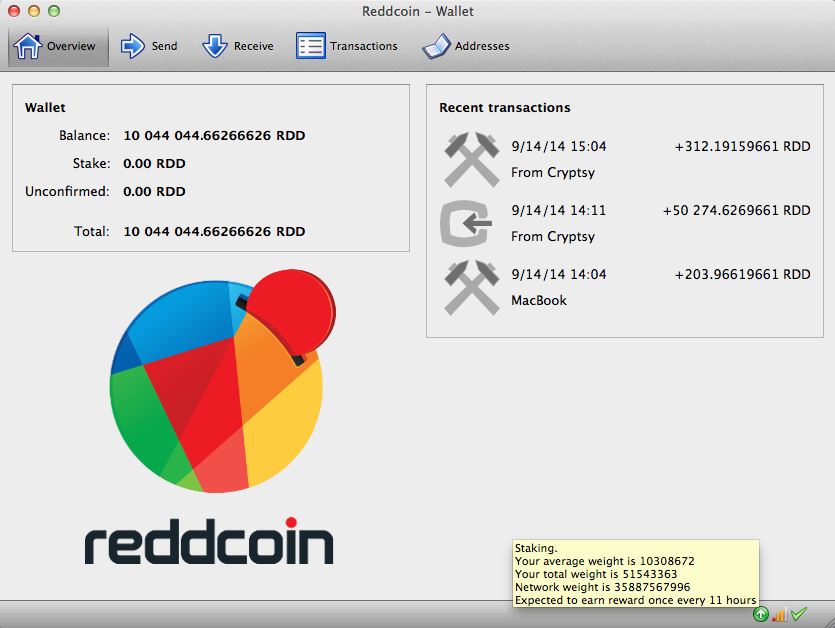 How to stake reddcoin (RDD) on a Ubuntu VPS