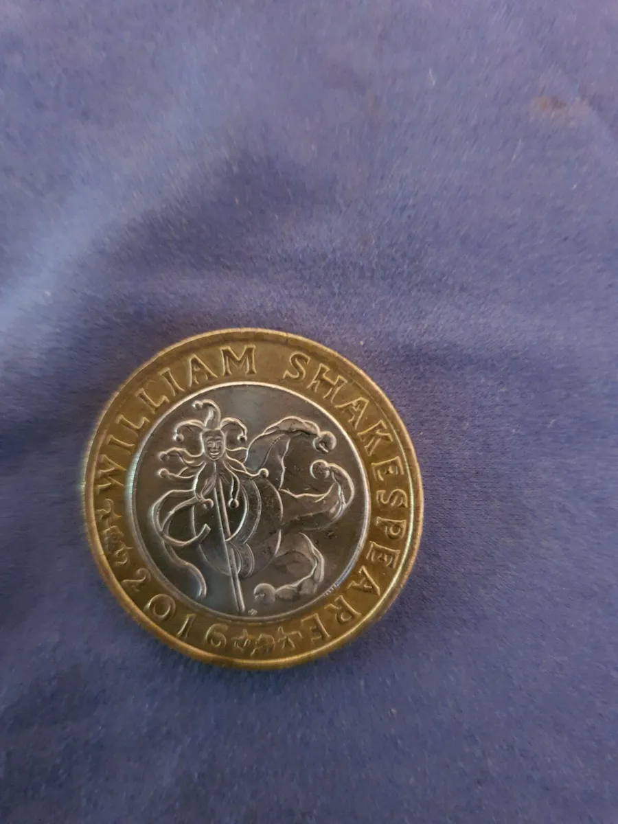 Shakespeare Tragedies £2 Coin | Worth £ | Rare: 1 in 84 | Error: No