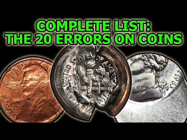 Variety and Error Coins - ANDA - Proudly hosting the Money Expo