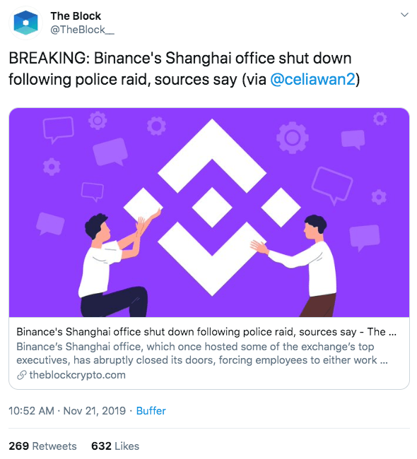 Does Binance Have an Office in Shanghai? - Asia Crypto Today