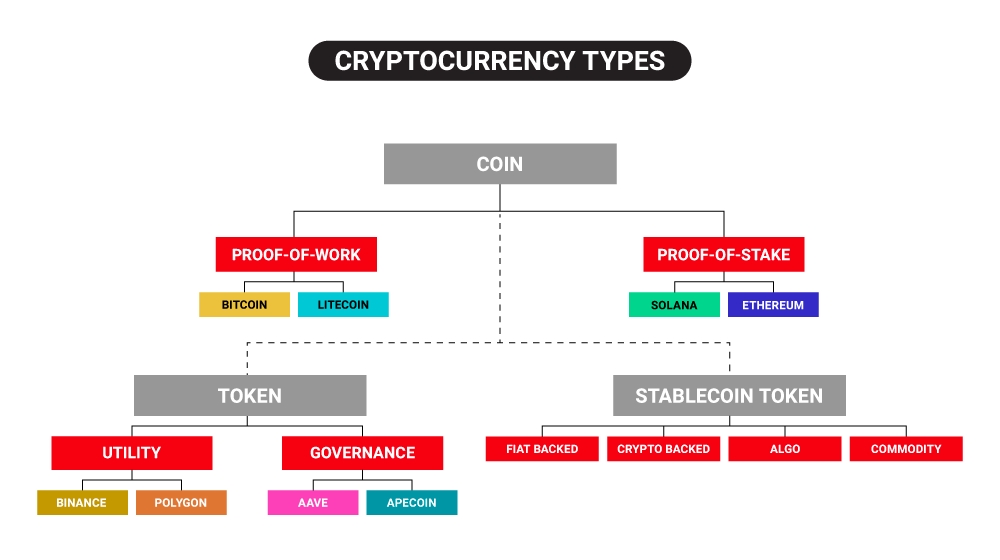 12 most popular types of cryptocurrency